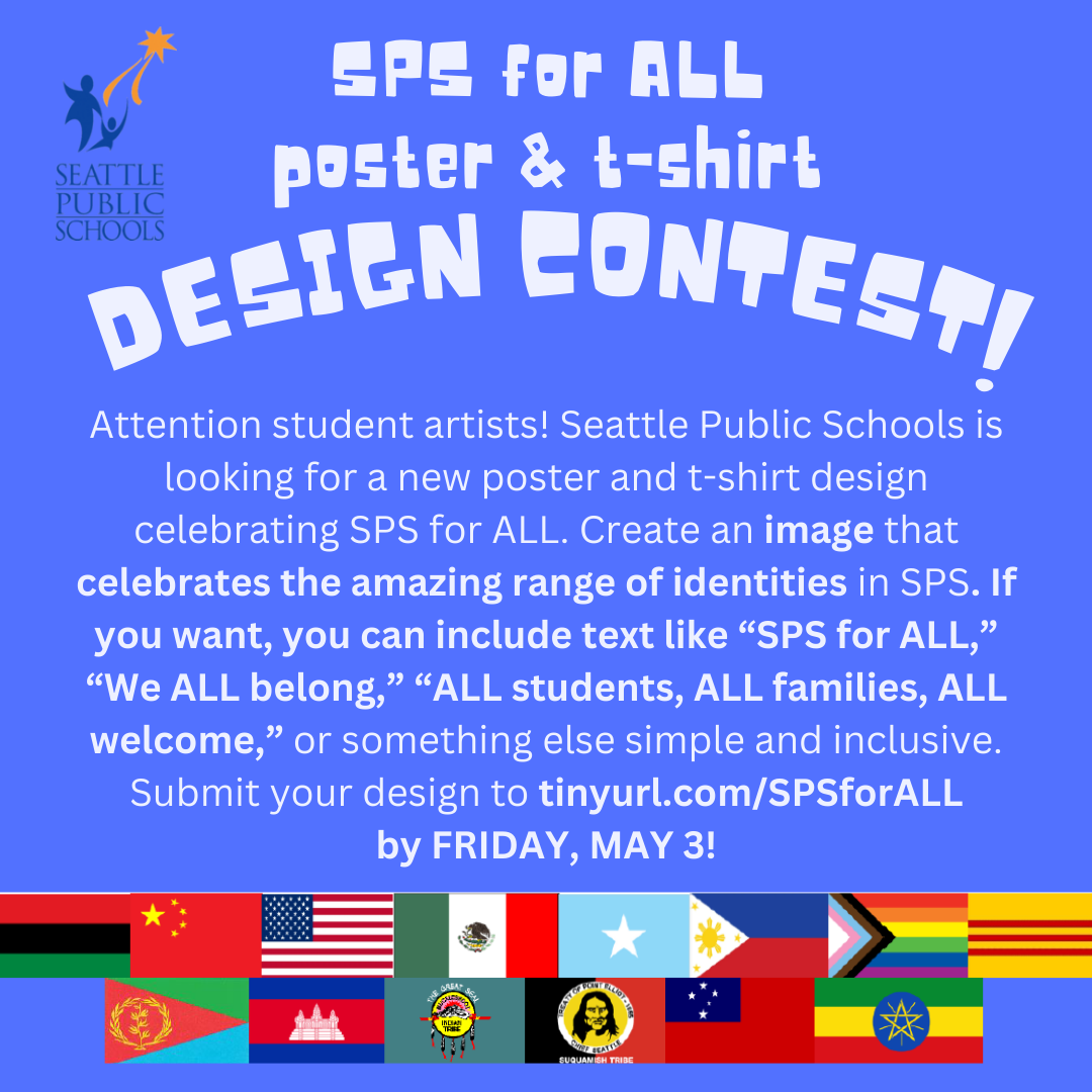 SPS for ALL student art contest!